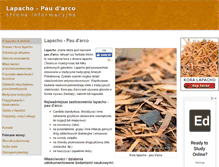 Tablet Screenshot of lapacho-paudarco.info